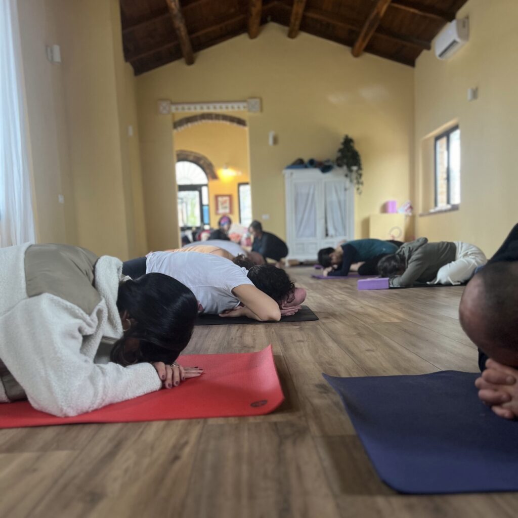 yoga sano vegetariano collevecchio
