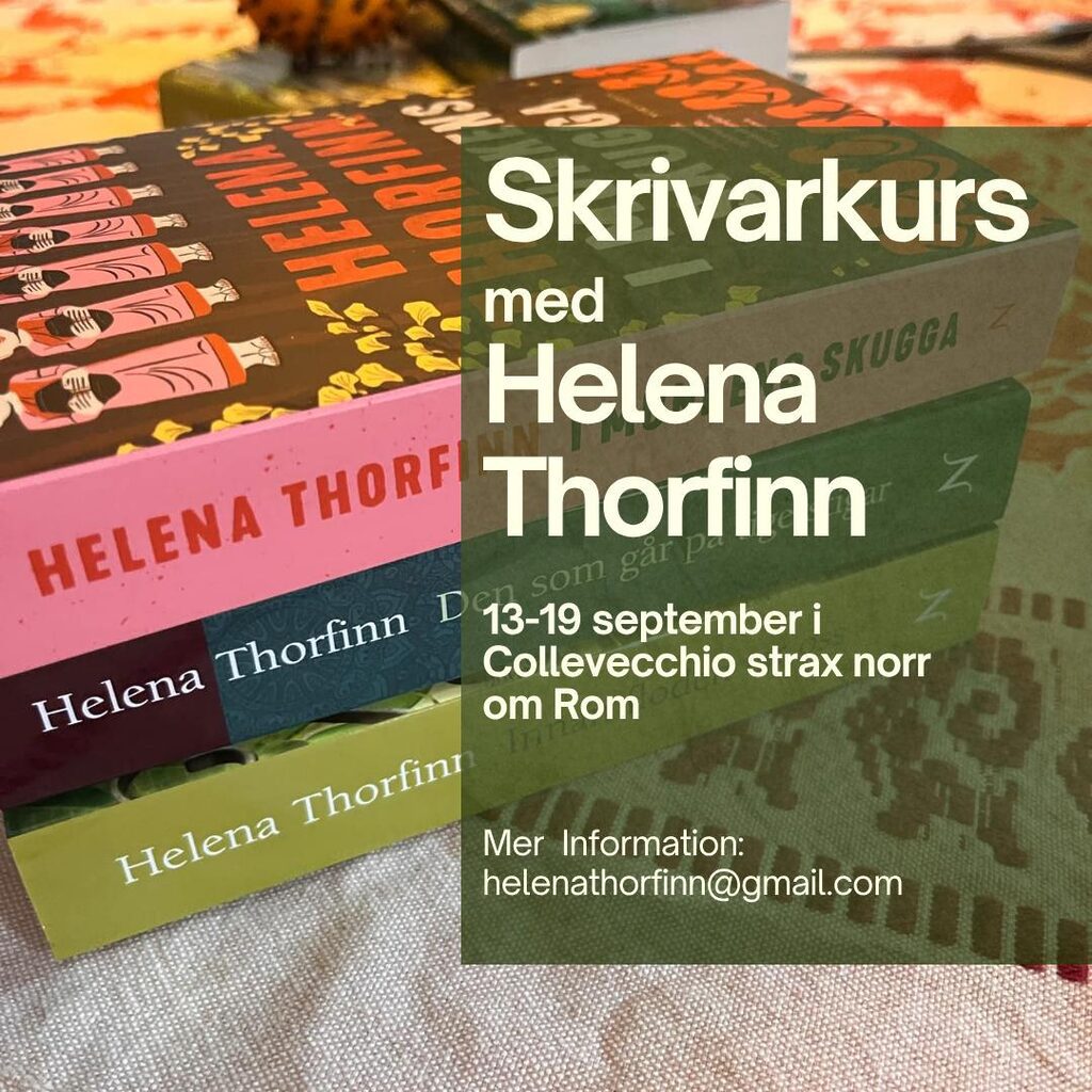 skrivarkurs Helena Thorfinn conviviovegetariano collevecchio Italien