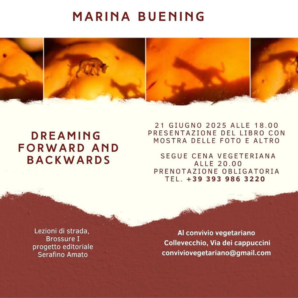 esposizione Marina Buening Conviviovegetariano Collevecchio